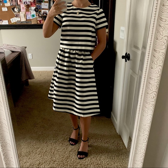 Forever 21 Dresses & Skirts - Forever 21 Striped Two-Piece Top and Skirt Set